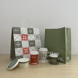 Confezione Premium per Pasticceria in Stile <span class=keywords><strong>Ins</strong></span>, Scatola Verde Personalizzabile con Logo, Sacchetto di Carta per Asporto per Negozi di Dolci - Product Image 2