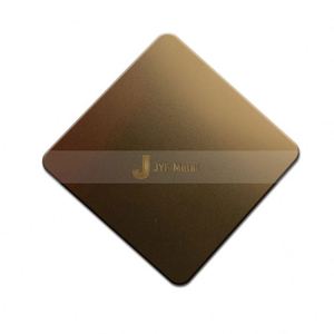 LL210 201 304 Bead Blasted Finish Black Color <b>Sandblasted</b> Stainless Steel Plate ASTM Standard Wall Decoration - Product Image 2