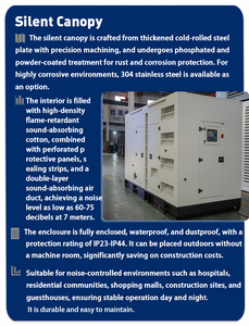 Generadores Diésel Trifásicos Más Baratos <span class=keywords><strong>de</strong></span> 30KW 50KW 80KW 100KVA, Generador Diésel <span class=keywords><strong>de</strong></span> Energía Estable - Product Image 6