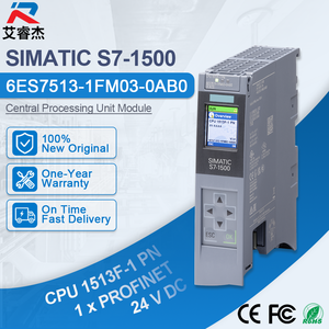 โมดูลซีพียู 6ES7513-1FM03-0AB0 ของแท้ใหม่ 1513F-1 PN SIMATIC S7-1500F ตัวควบคุม PLC 6es7513-1fm03-0ab0 หน่วยประมวลผลกลาง - Product Image 1
