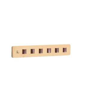 Support mural en bois massif pour lunettes, 4 emplacements, organisateur de lunettes de soleil, présentoir durable pour la maison ou le magasin - Product Image 5