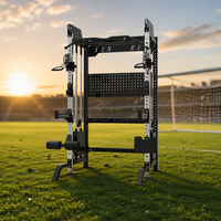 Machine Smith multi-stations, entraîneur fonctionnel, cadre en acier robuste, équipement de musculation pour l'entraînement complet du corps en salle