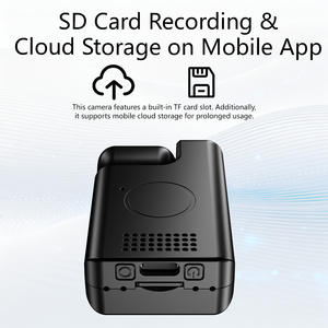 PEGATAH ミニボディカメラ バッテリー駆動 内蔵マイク ワイヤレス H.264 2MP ナイトビジョン 片方向音声 フルカラー モーション追跡 - Product Image 5