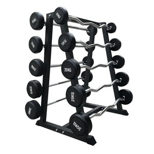 Barra de Pesas Integrada para Gimnasio con Logotipo Personalizado, Modelo <span class=keywords><strong>King</strong></span> Kong PTC-A1041, Barra Recta y Curva para Levantamiento de Pesas - Product Image 1