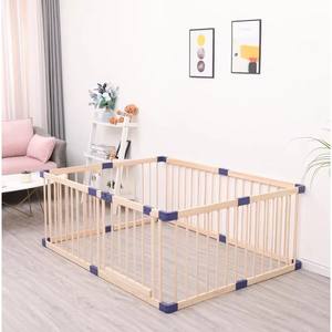 <span class=keywords><strong>Parc</strong></span> de jeu robuste <span class=keywords><strong>pour</strong></span> <span class=keywords><strong>bébé</strong></span>, aire de jeux portable et sécurisée, centre d'activités <span class=keywords><strong>pour</strong></span> enfants, grand <span class=keywords><strong>parc</strong></span> de jeu en bois avec portillon réglable - Product Image 4