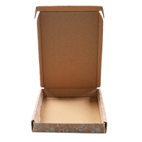 Caja de Papel Kraft Personalizada con Impresión de Logotipo Personalizado para Empaque de Productos, Venta al por Menor y Empaque de Marca