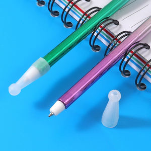 Bolígrafo de Gel de Diseño de Moda Foska con Diamantes Grandes, Bolígrafo de Oficina Colorido de 0.7 mm con Bolígrafo de Cristal y Punta de Bola de Plástico - Product Image 5