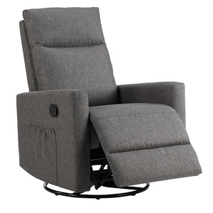 Gran oferta, sofá <span class=keywords><strong>reclinable</strong></span> de tela de línea gris <span class=keywords><strong>barato</strong></span>, sofá de zona de juego, silla, pequeño espacio, asiento de cine en casa, sofá de juego de masaje para adultos - Product Image 3