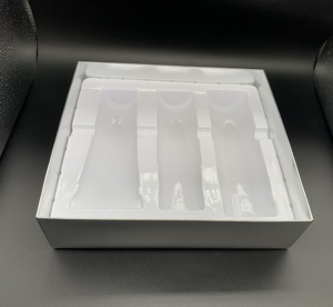 Tùy Chỉnh Chân Không Hình Thành Khay Mỹ Phẩm PVC Trắng Khay Chân Không Hình Thành Khay Mỹ Phẩm - Product Image 2