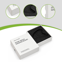 Boîte cadeau de luxe personnalisée avec logo, écologique, avec couvercle blanc, en carton rigide et éponge, pour planche de massage Gua Sha, vente en gros