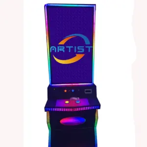 Good Quality Popular Fusion 5 In 1 Skill Game Cabinet With Light Bar With Touch Screen Skill Game Machine