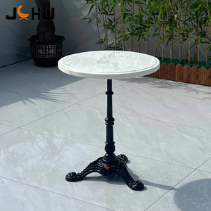 <span class=keywords><strong>Table</strong></span> de <span class=keywords><strong>bistrot</strong></span> français en métal pour extérieur, vente en gros d'usine, <span class=keywords><strong>table</strong></span> de café de restaurant pour terrasse et jardin - Product Image 3