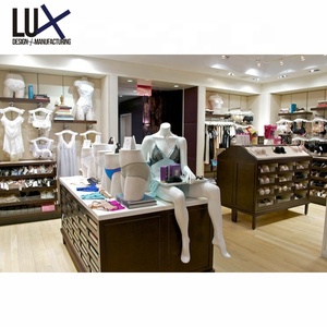 Tùy chỉnh chất lượng cao Lux thương hiệu trang phục cửa hàng đồ đạc đồ nội thất hiển thị giá tủ cửa hàng thiết kế đồ lót áo ngực giới thiệu - Product Image 4