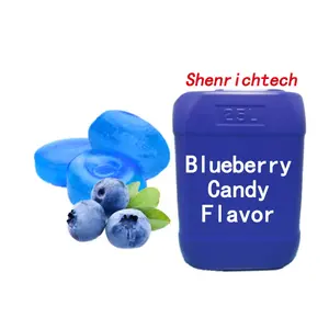 Permen buah Blueberry sweetmeat rasa makanan untuk permen karet bonbon lolly lollipop Tablet Marshmallow membuat rasa gula
