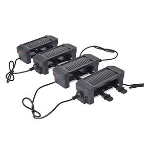 4 appareils Barbecue électrique d'intérieur sans fumée Mini 2 personnes Barbecue électrique antiadhésif détachable pour 2 personnes - Product Image 1