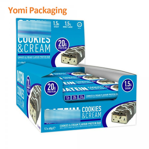 Barritas Envoltorio Proteïne Verpakking Snoep Verpakt Zonder Suiker Chocoladereep Verpakking Pakket Energierepen - Product Image 5