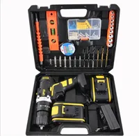 Nouvelle perceuse-visseuse électrique rechargeable EVERTRUST HG2525 28V avec batterie au lithium, embouts OEM, boîtier rigide en acier inoxydable - Portable