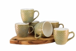 Tasses et mugs en grès, mugs en grès personnalisés, vaisselle imprimée sur mesure, tasses en céramique durables, mugs à café personnalisés - Product Image 2