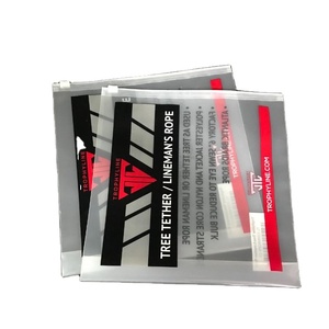 Custom Garment Packing <b>Bag</b> <b>Ziplock</b> Plastic Black Packaging Frosted Clothing Package Pouch Shopping <b>Bags</b> With Logos - Product Image 1