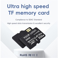 Carte SD Mini haute vitesse pour GPS, haut-parleur, MP4, téléphone portable, caméra haute définition 4K, carte mémoire SD TF hautement compatible