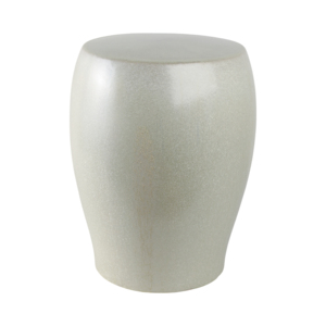 Table d'appoint en céramique pour extérieur, silhouette élégante pour patios et salons extérieurs, accent de décoration intérieure - Product Image 1