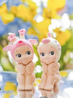 Authentique Sonny Angels Hippers Cherry Blossom Hanami Edition Ensemble Complet 12 Pièces Boîte Mystère Figurine Miniature Sakura Cadeau de Collection
