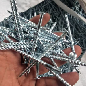 Clous pour toiture et <span class=keywords><strong>menuiserie</strong></span> avec capuchon en plastique-Galvanisé à chaud pour résistance à la corrosion et étanchéité - Product Image 5