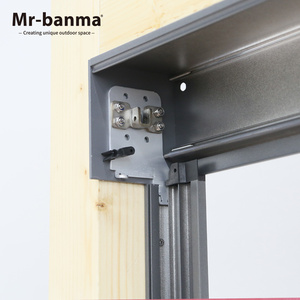 Patio Dọc Có Thể Thu Vào Bóng Râm Rèm Động Cơ Con Lăn Mù, Patio Sắc Thái, Patio Zip Theo Dõi Ngoài Trời Rèm - Product Image 5