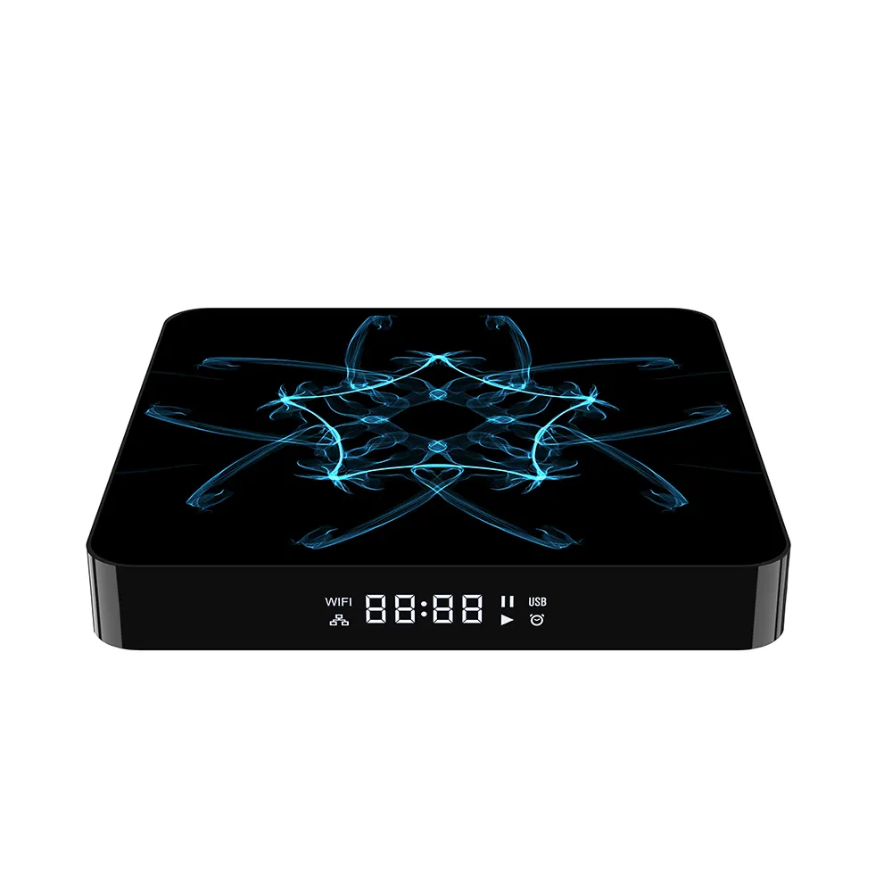 OEM Android 11 Set Top Box Auto Frame rate S905W2 Quad Core X3PV Pro Smart TV Box with Multiple Styles of Launcher