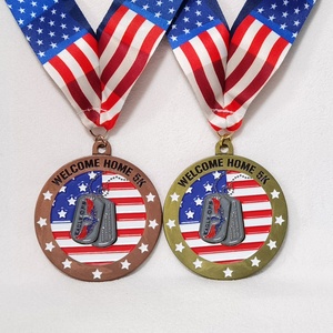 Fabricants de médailles d'honneur en or, argent et bronze pour marathon, vente en gros de médailles sportives en métal, médailles de course personnalisées pour marathon - Product Image 3