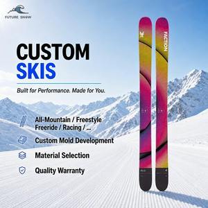 Usine de skis alpins pour enfants OEM avec graphismes personnalisés et production de marques sur mesure - Product Image 1