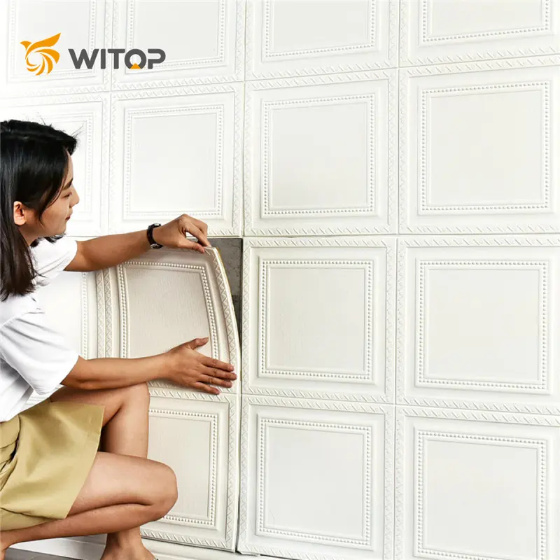 Witop Decor Wallpaper Bedroom Living Room Tv Background Luxury Wallpaper 3D