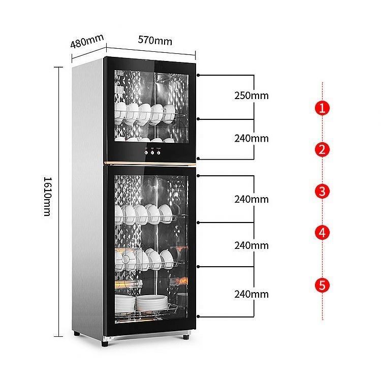 Портативная бутылка, кухонная сушилка для посуды, стерилизатор, чаша, домашний коммерческий дезинфекционный шкаф, стерилизатор, сушилка для посуды
