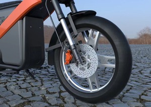 สกู๊ตเตอร์ขายดีปี 2026 มอเตอร์ฮับหลัง 60V 2000W ความเร็ว 40 กม./ชม. - Product Image 2