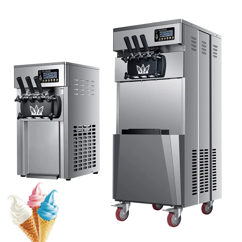 Máquina para hacer helados pequeños de helado suave