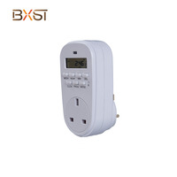 Interruptor electrónico programable de alta precisión, temporizador, enchufe y enchufe, BX-T054-UK hecho en China, 240v CA