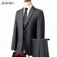 Ensemble de costume décontracté pour homme – Mariage, fiançailles, tenue formelle, affaires, chic décontracté, coupe ajustée, col cranté – Personnalisation OEM