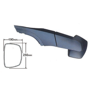 Rétroviseur avant 9608103016 fiable et durable adapté aux camions lourds européens - Product Image 1