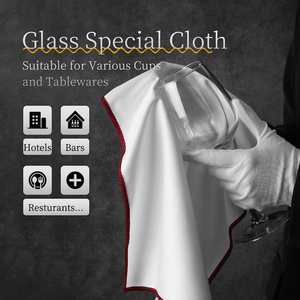 Paños de Limpieza de Microfibra Premium Sin Rayas para Copas de Vino, Gafas de Sol, Ventanas, Paño de Pulido Suave Sin Pelusas - Product Image 4