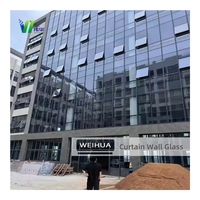 Mur rideau en verre insonorisé pour la façade extérieure des bâtiments commerciaux avec le verre isolant