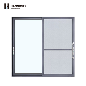 HANNOVER Porte coulissante à cadre mince et économe en énergie Porte en verre en aluminium lourd Isolation thermique Cuisine Jardin Accès - Product Image 2