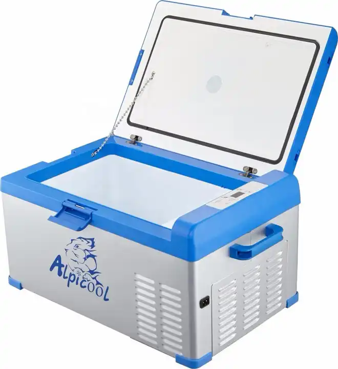 Alpicool-Réfrigérateur portable pour voiture, compresseur à double
