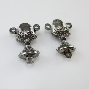 Calice per Prima Comunione in Nero Canna di Fucile, Centrotavola per Rosario del Santissimo Sacramento - Product Image 2