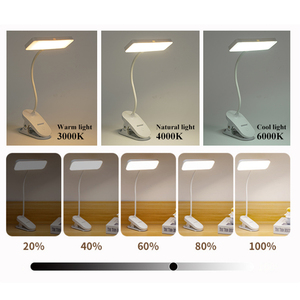 Linh hoạt nghiên cứu đèn bàn với Clip USB sạc ánh sáng ban đêm cạnh giường ngủ nghiên cứu đọc sách văn phòng làm việc LED đèn bàn - Product Image 6