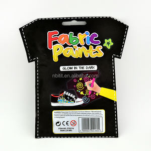 Rotulador de Pintura Textil de Secado Rápido al por Mayor, <span class=keywords><strong>6</strong></span> Colores, para Niños - Product Image 2