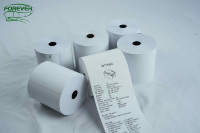 Papier thermique sans BPA 80*80 57*40 pour imprimante de reçus TPV, rouleaux de papier de qualité A, fourniture d'usine, papier pour caisse enregistreuse