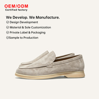 Mocassins en cachemire décontractés pour homme et femme, tricotés, respirants, à enfiler, plats, confortables, légers, pour le printemps, l'été, le bureau et le quotidien