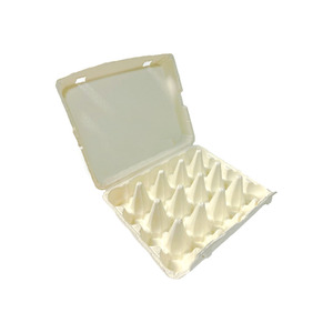 Cartón para Huevos de Pulpa de Un Solo Uso, Bandeja Compartimentada para Empaque de Huevos, Resistente a Impactos - Product Image 6