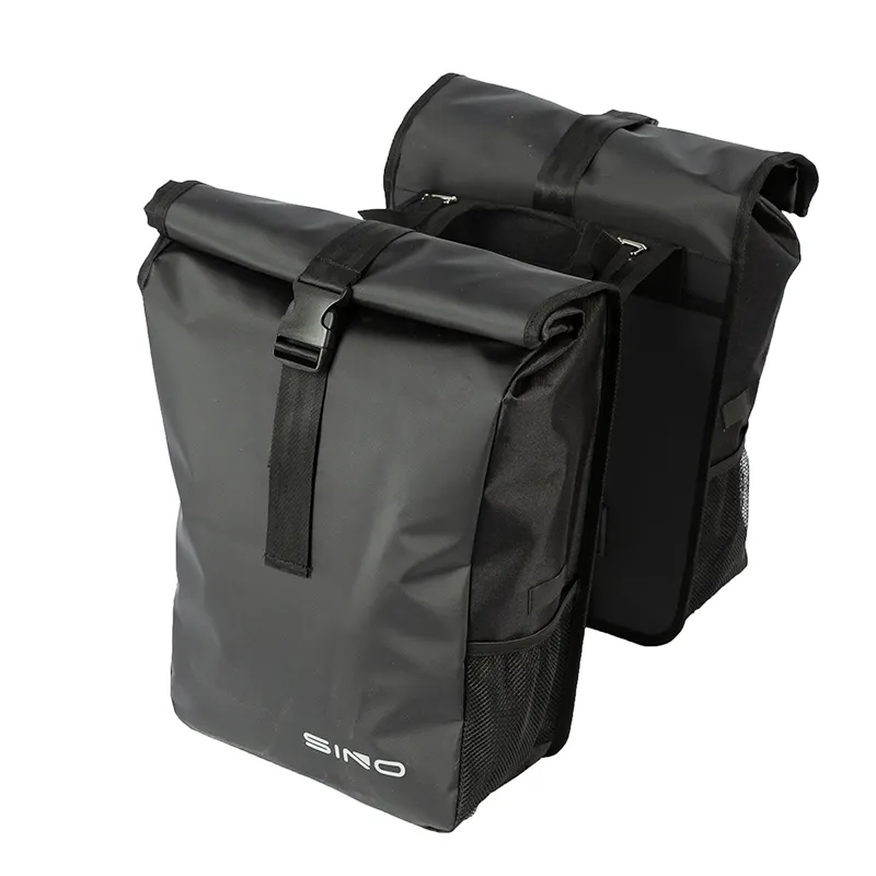 Affordable pannier bag large travel bag leather long riding travel waterproof bicycle pannier bags