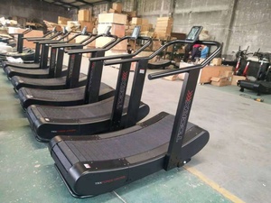 Mechanical <strong>Treadmill</strong> <strong>Non</strong> <strong>Motorized</strong> Curved <strong>Treadmill</strong> for HYROX Fitness Racing - Product Image 1